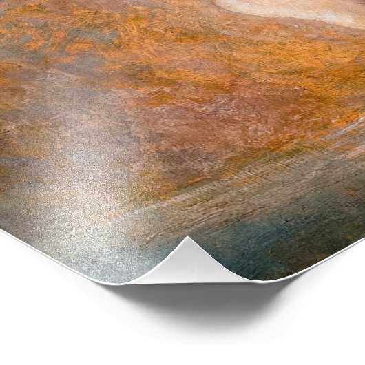 Hope by George Frederic Watts フォトプリント (角)