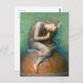 Hope by George Frederic Watts ポストカード (正面/裏面)