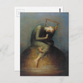 Hope by George Frederick Watts ポストカード (正面/裏面)