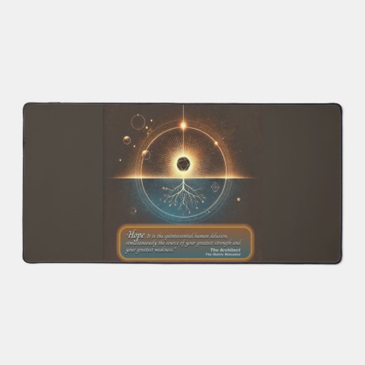 “Hope by The Architect” Desk Mat デスクマット (正面)