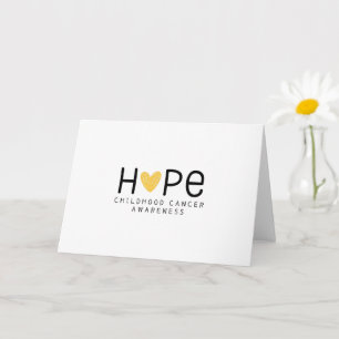 hope.child cancer.グリーティングカードとノートカード カード