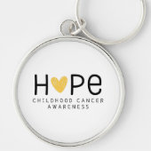 hope.childrenがん認識度。キーホルダー キーホルダー (正面)