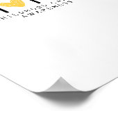 hope.childrenがん認識度。プリントとポスター ポスター (角)