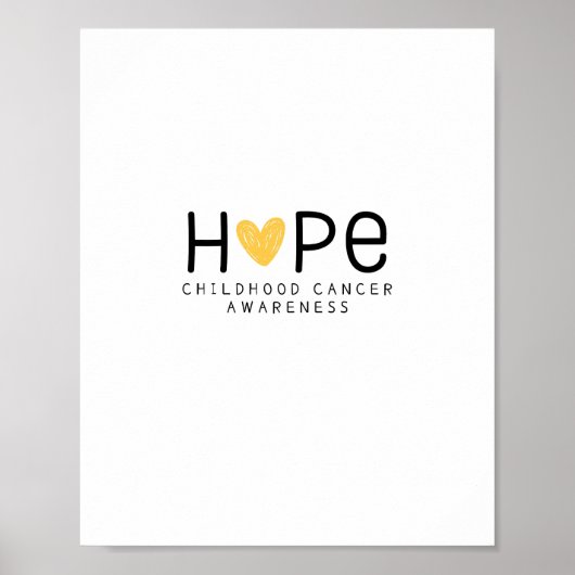 hope.childrenがん認識度。プリントとポスター ポスター (正面)