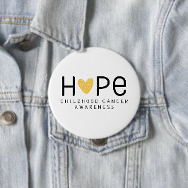 hope.childrenがん認識度。ボタン 缶バッジ