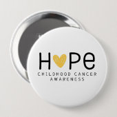 hope.childrenがん認識度。ボタン 缶バッジ (正面&裏面)