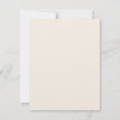 Hope Emily Dickinson  ノートカード (裏面)