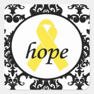 HOPE-ENDOMETRIOSISのステッカー スクエアシール