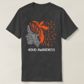 Hope Fight ADHD Awareness Premium Tシャツ (デザイン正面)