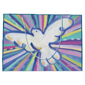 Hope for Tomorrow - KidsArt for CHOC ラージペーパーバッグ (裏面)