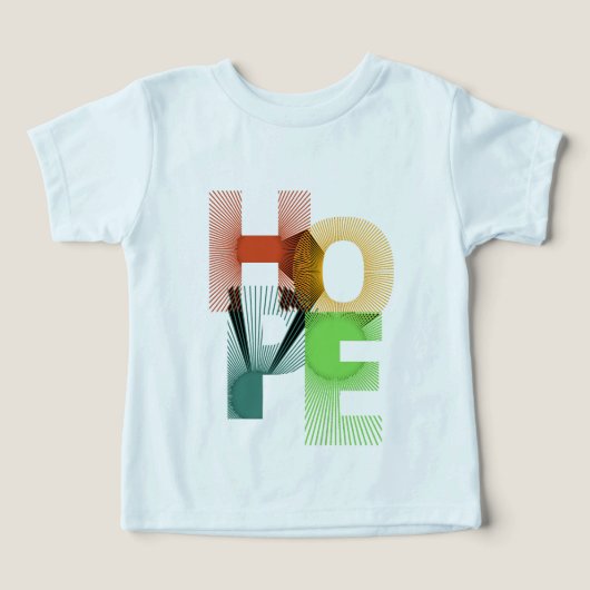 HOPE Geometric shirt  (デザイン正面)