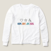 Hope Grit Joy 2026 Minimalist Special Needs (デザイン正面)