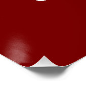 Hope Has Come Christmas Candle Illustration ポスター (コーナー)