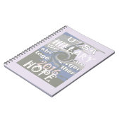 Hope Hillary USA私たちは一緒に強い ノートブック (左側)