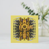 Hope Homeグリーティングカード (スタンド正面)