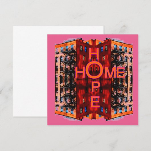 Hope Home Greeting Card (正面/裏面)