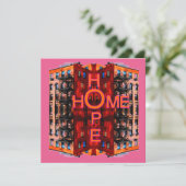 Hope Home Greeting Card (スタンド正面)