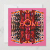 Hope Home Greeting Card (正面)