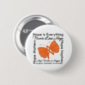 Hope is Everything – 白血病認識度 缶バッジ (正面&裏面)