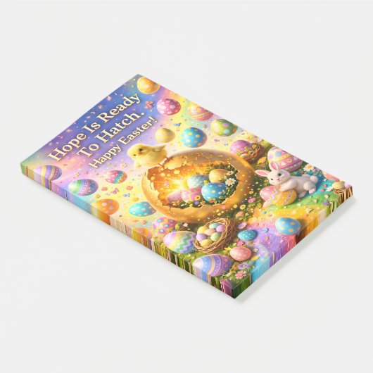 Hope is ready to hatch magical happy Easter Post-i ポストイット (アングル)
