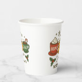 Hope joy Peace and Cocoa 紙コップ (左)