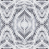 Hope Light White Abstract Watercolor Art シール (正面)