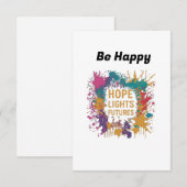 Hope Lights Futures  出欠カード (正面/裏面)