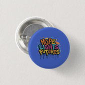 Hope Lights Futures  缶バッジ (正面&裏面)