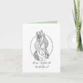 Hope Lights the Path Ahead Greeting Card サンキューカード (正面)