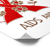Hope Matters 3 AIDS ポスター (角)