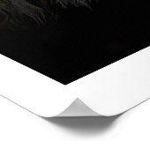 "HOPE" Mountain Gorilla Print ポスター (角)