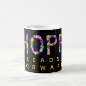 Hope Never Fades | Hope Leads Forward: Inspiration モーフィングマグカップ (中央)