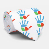 Hope On Wheels Logo T-Shirt Neck Tie ネクタイ (ロール)