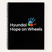 Hope On Wheels Notebook  ノートブック (正面)