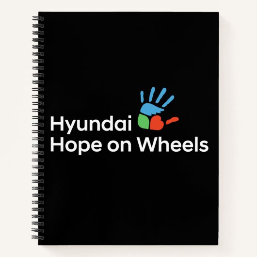 Hope On Wheels Notebook  ノートブック (正面)