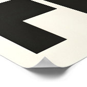 Hope Over Fear A3 A4 Fine Art Print. Protest Art ポスター (角)