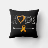 HOPE Products白血病製品リボン白血病Aw クッション (裏面)