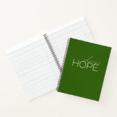 hope spiral Notebook Journalsの選択 ノートブック (内部)