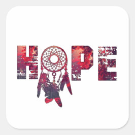 Hope Sticker スクエアシール