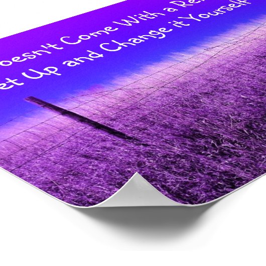 Hope/Supportポスター ポスター (角)