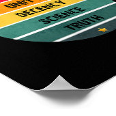 Hope Unity Decency Science Truth就任式2021 ポスター (角)