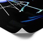 Hope With Flamingo Suicide Prevention Awareness  ポスター (角)