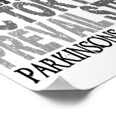 Hope Word Collage Parkinson's Disease ポスター (角)