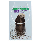 Hope You are a Otterly 素晴らし誕生日 スモールペーパーバッグ (裏面)