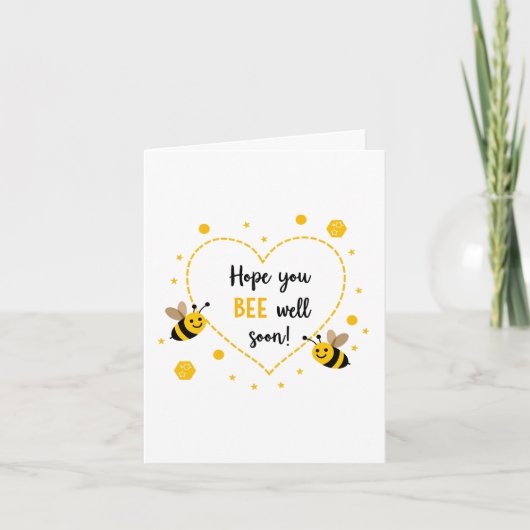 Hope you bee well soon Card カード (正面)