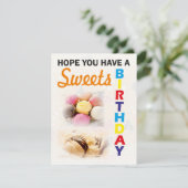 Hope You Have a Sweets誕生日 招待状 (スタンド正面)