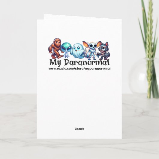 Hope Your誕生日は伝説 | Bigfoot カード (裏面)