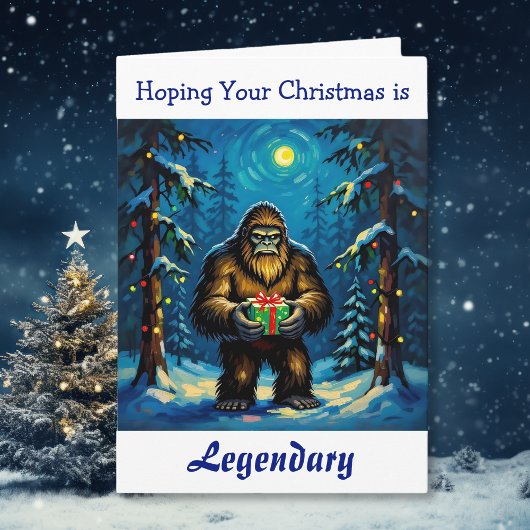 Hope your Christmas is a Whooping Good Time   カード