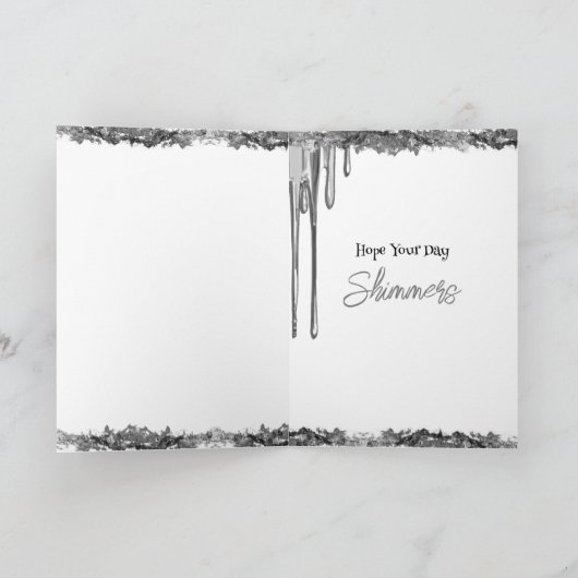 Hope Your Dayきらめく カード (内部)