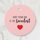 Hope Your Day is the Sweeest Valentine フェイバータグ (正面)
